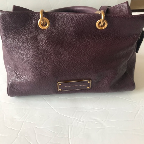 Marc by Marc Jacobs Too Hot To Handle Satchel Plum - Picture 2 of 6